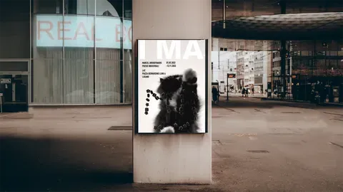 Marcel Broodthaers Exhibition Banner