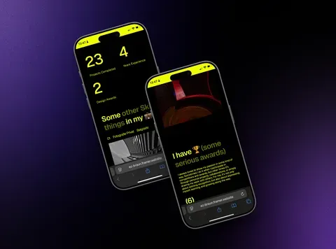 Skills & Award Section