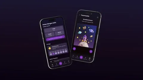 At its core, SleepBuddy turns improving sleep into a fun, engaging experience. Inspired by streak mechanics, the app rewards consistency without pressure or guilt. Each successful night earns a star, and collecting five stars unlocks an element in one of the dream worlds. Keep going to gradually unlock the entire world, making the journey to better sleep playful and rewarding.