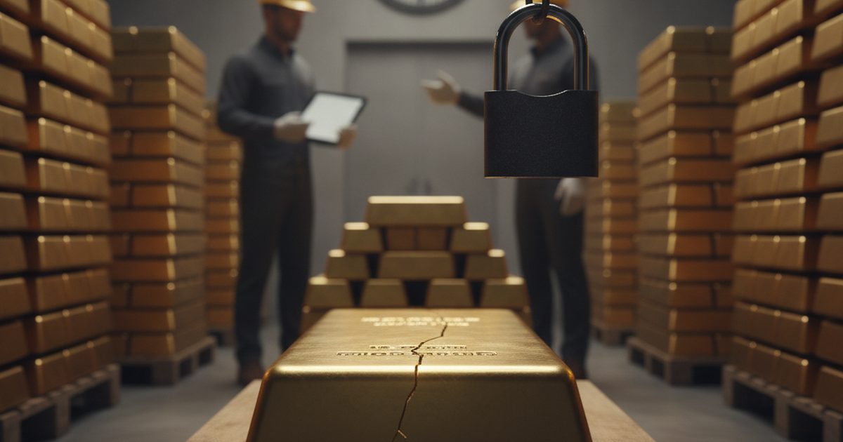 GOLD editorial cover (commodities)