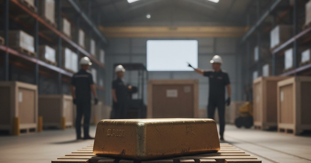 GOLD editorial cover (commodities)