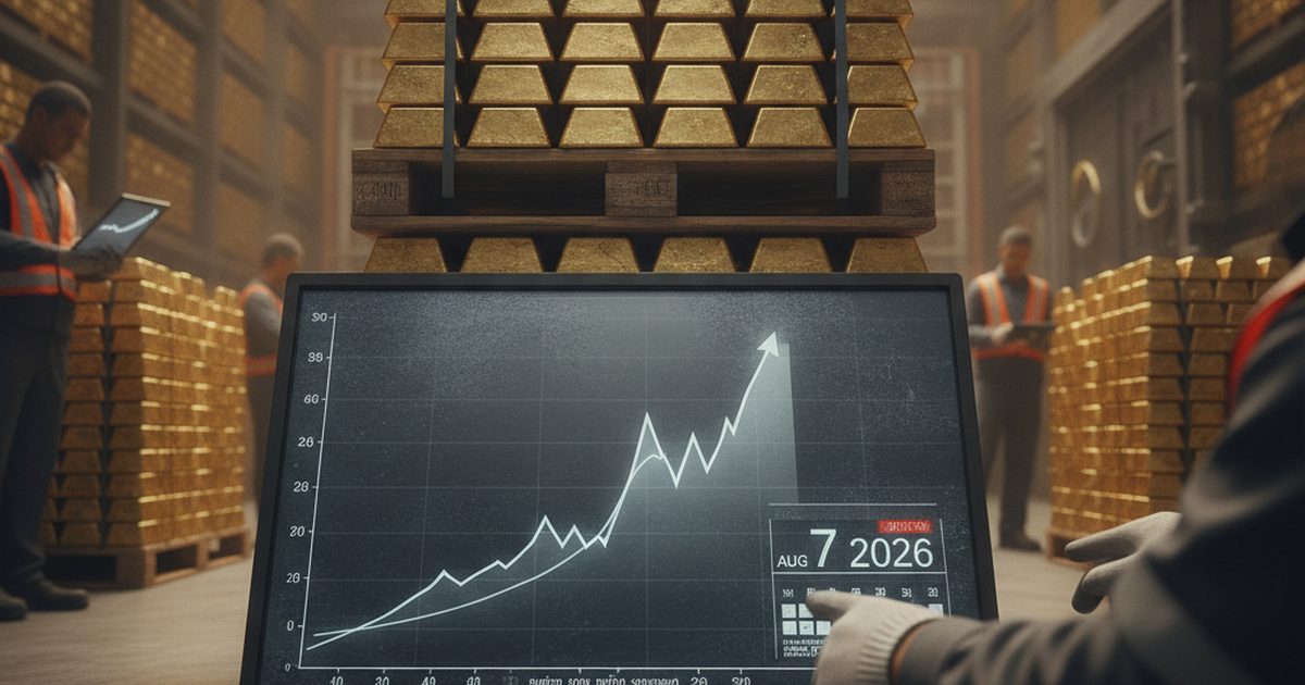 GOLD editorial cover (commodities)