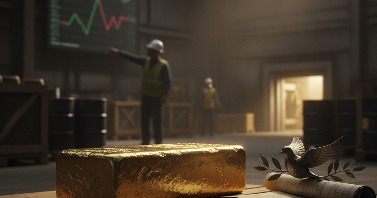 GOLD editorial cover (commodities)