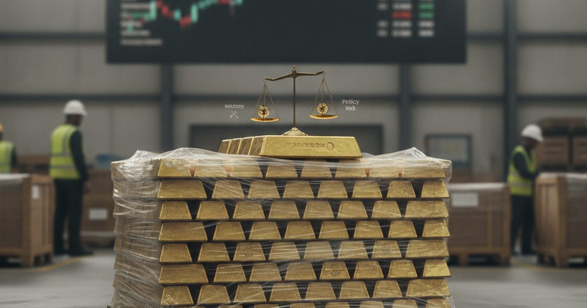 GOLD editorial cover (commodities)