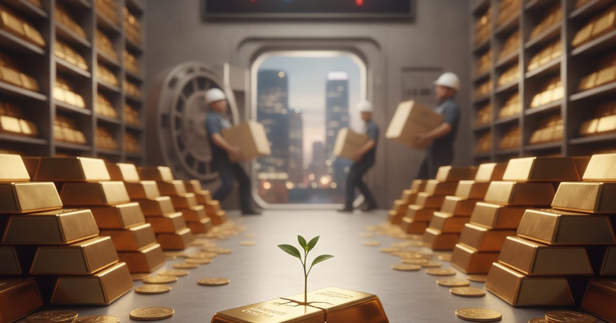GOLD editorial cover (commodities)