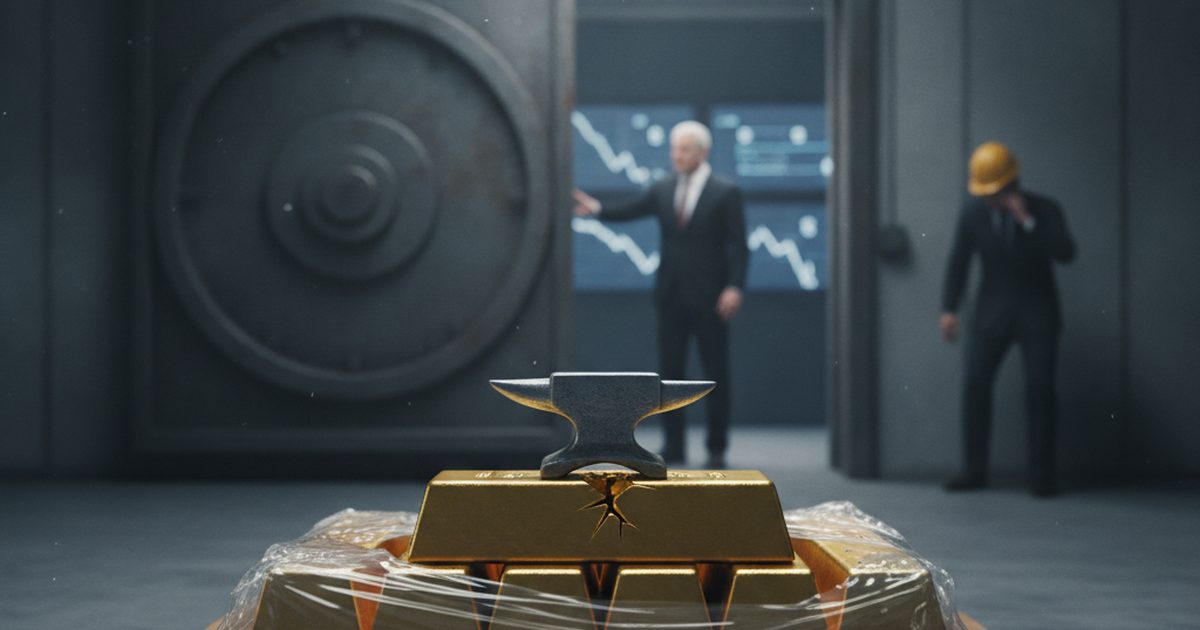 GOLD editorial cover (commodities)