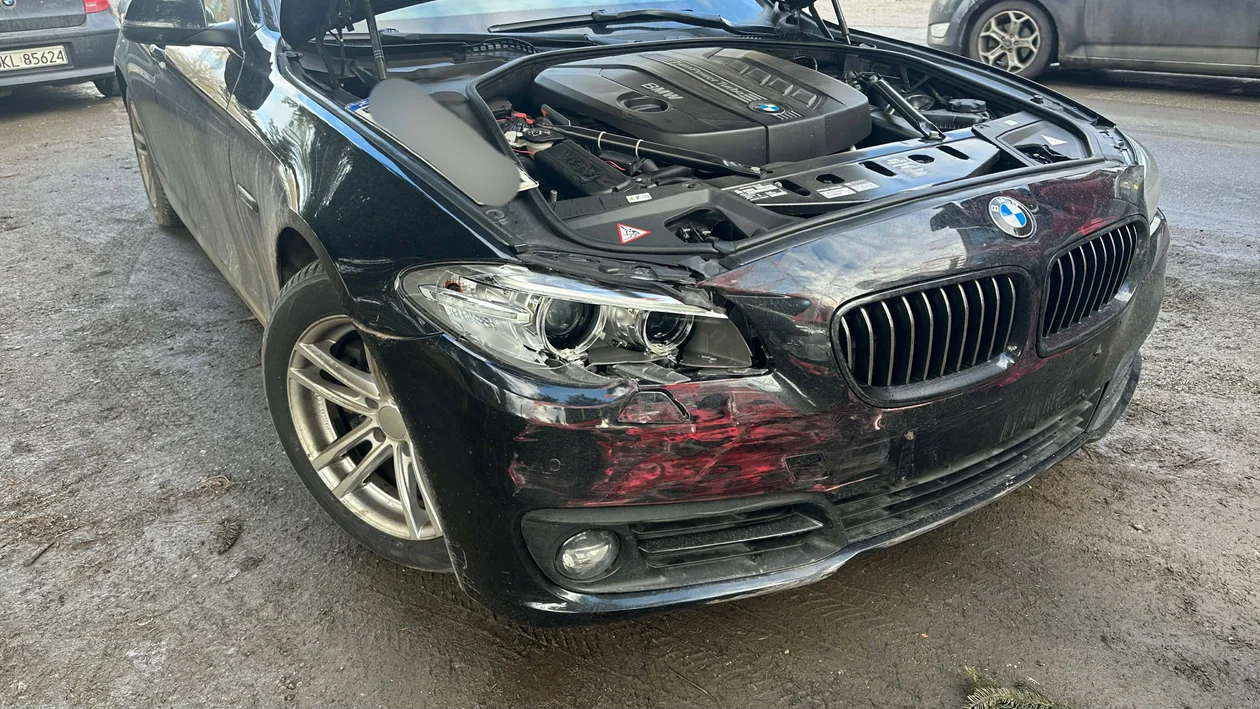 Kłodzko - kolizja na Objazdowej