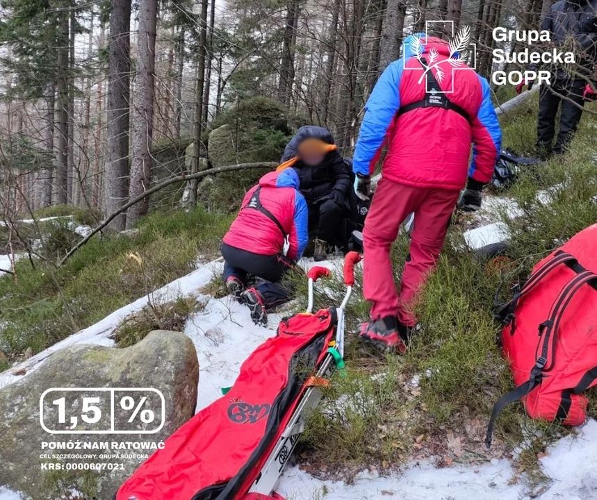 Ratownicy Grupy Sudeckiej GOPR nie mieli w 2025 roku chwili wytchnienia