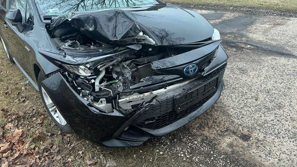 Gorzanów - kolizja dwóch aut