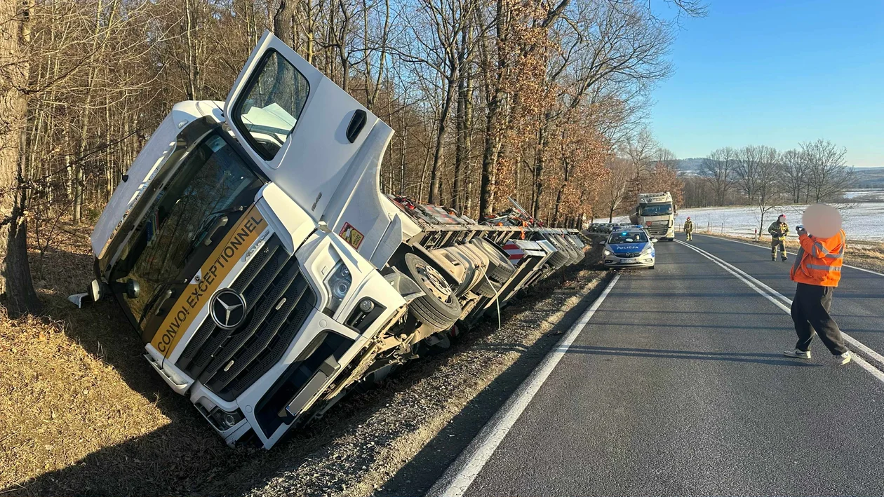 Jaszkówka - zdarzenie drogowe na K46