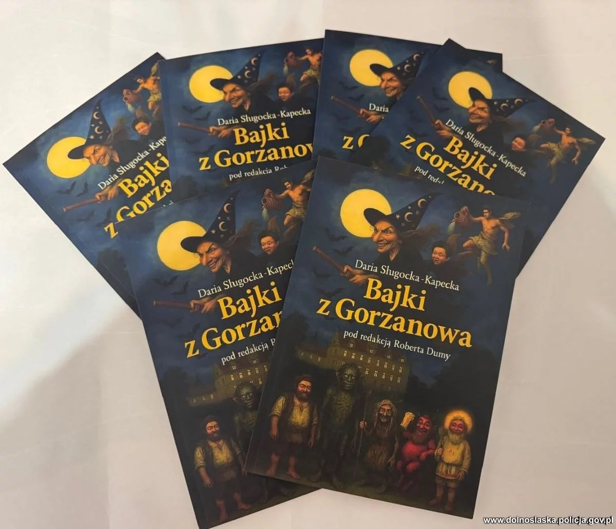 „Bajki z Gorzanowa” – książka podinspektor Darii Sługockiej-Kapeckiej z KPP Kłodzko