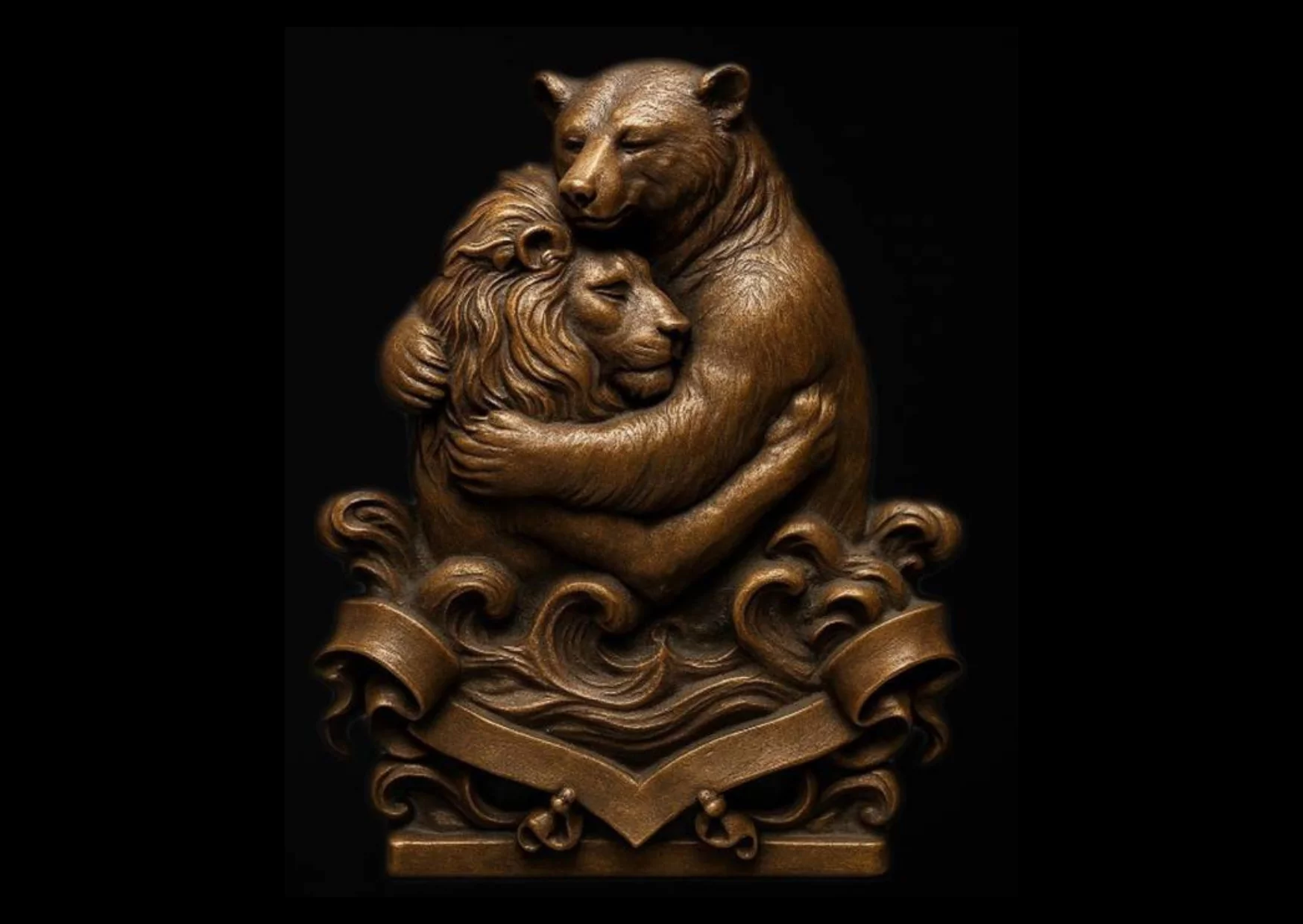 Lądek-Zdrój. Spiżowy odlew popowodziowy