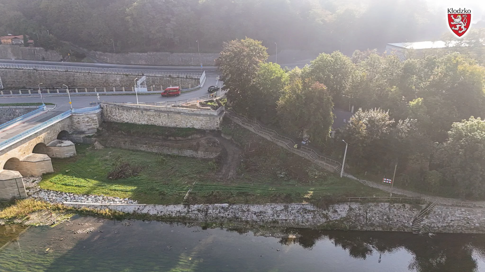 Kłodzko. Remont muru oporowego przy ul. Dworcowej za prawie 2 mln zł