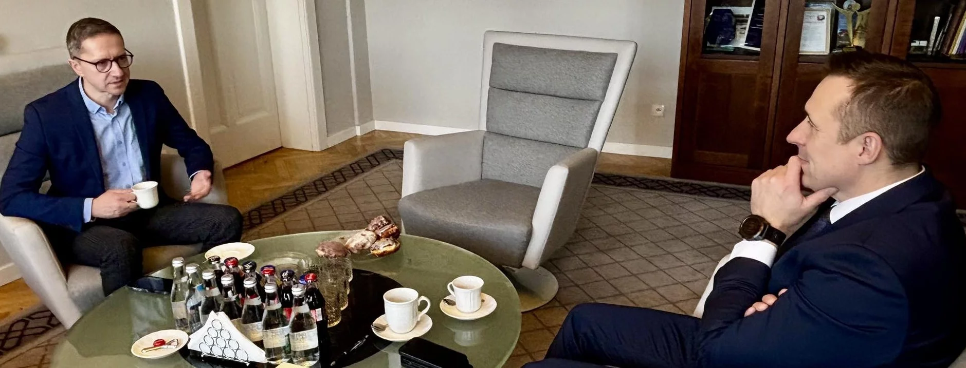 Gmina Lądek-Zdrój. Rozmawiali m.in. o przystanku kolejowym w Radochowie