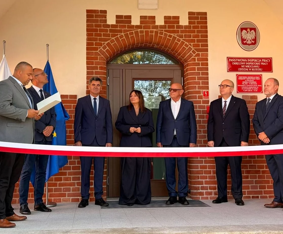 Powiat kłodzki. Otwarcie nowej siedziby Państwowej Inspekcji Pracy [zdjęcia]