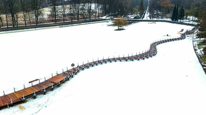 Kudowa-Zdrój. Spacerkiem po stawie