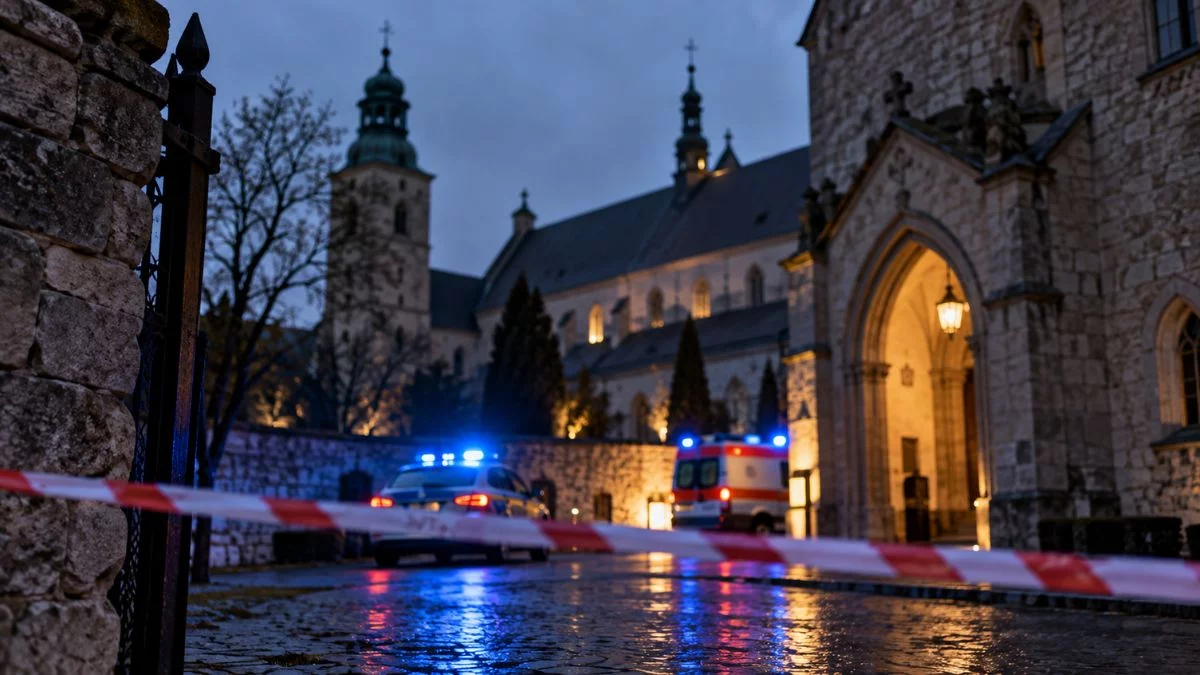 31-letni obywatel Ukrainy zaatakował nożem pięć osób. Nie żyje ksiądz