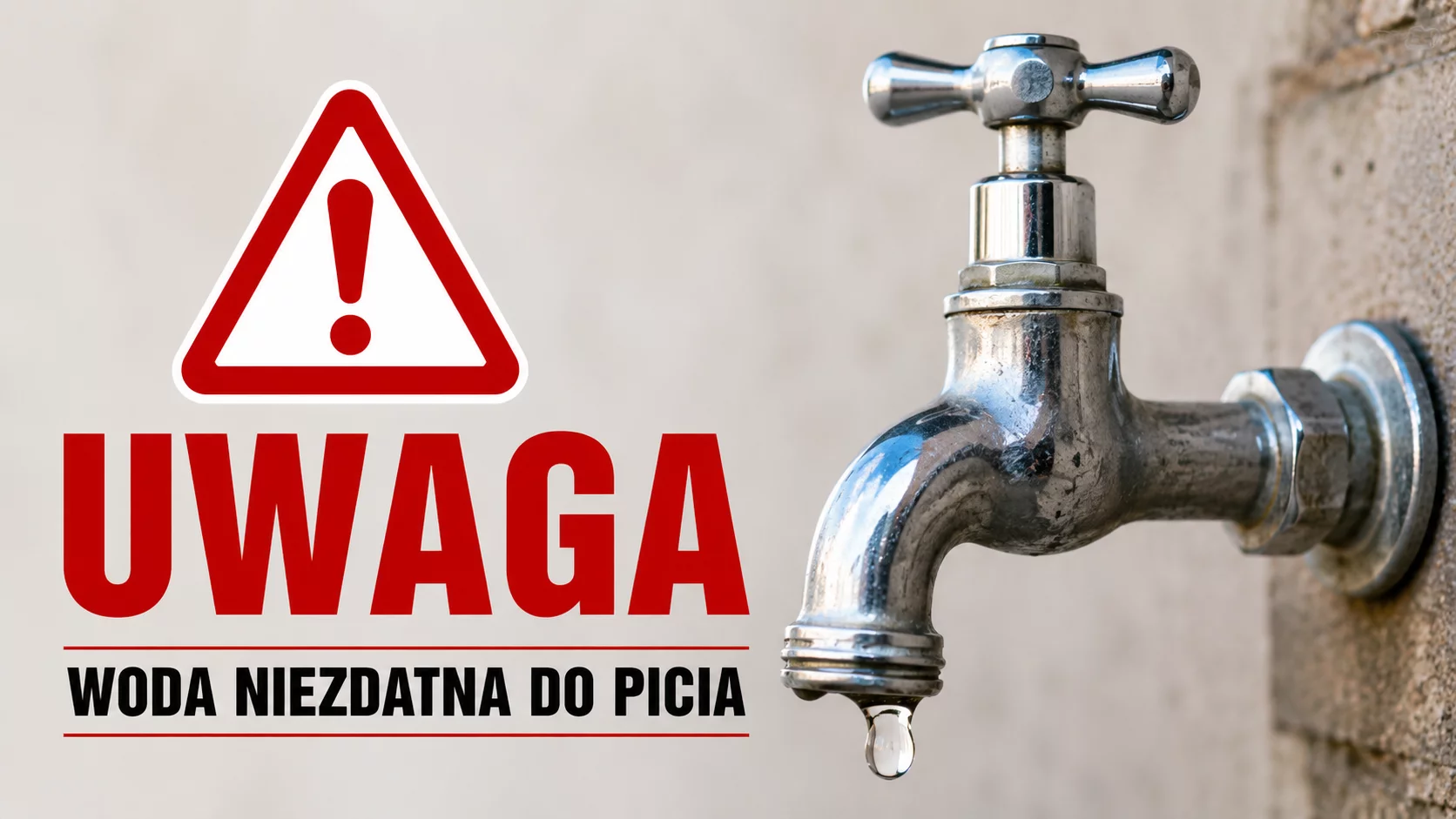 Nowa Łomnica. Woda niezdatna do spożycia. Mieszkańcom dostarczana jest woda butelkowana
