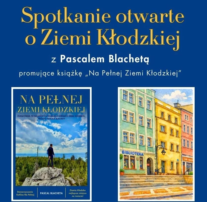 Spotkanie z Pascalem Blachetą w Bibliotece w Radkowie
