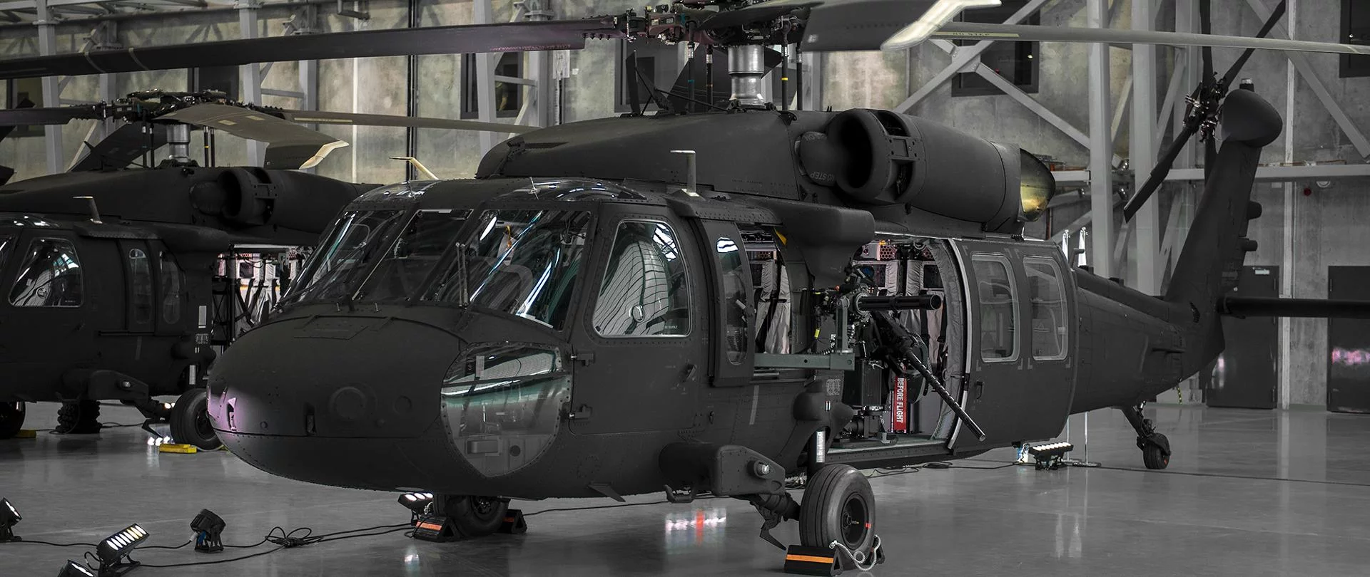 Nad Henrykowem pojawi się Black Hawk. realizowane są policyjne ćwiczenia