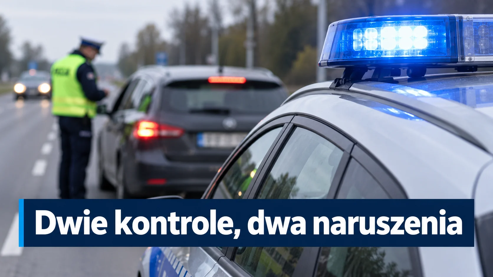 Kierowca Mercedesa z cofniętymi uprawnieniami, kierowca Passata podejrzany o jazdę pod wpływem narkotyków