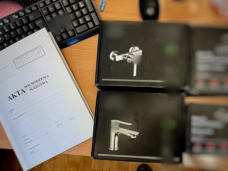 Determinacja policjantów doprowadziła do rozwiązania sprawy kradzieży w markecie budowlanym