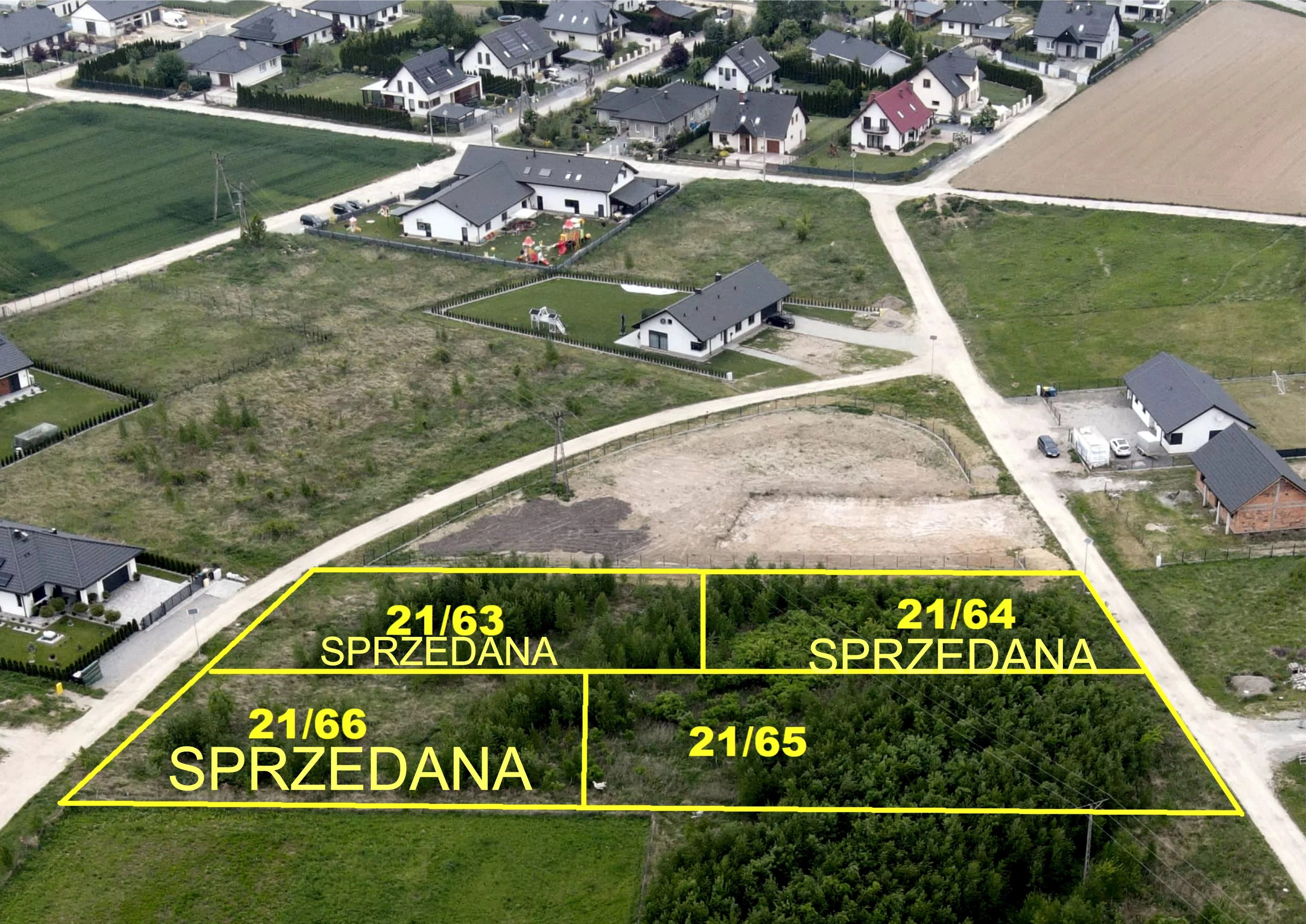 Ostatnia działka w Osiedlu Owocowym! Kto pierwszy, ten buduje swój dom marzeń!