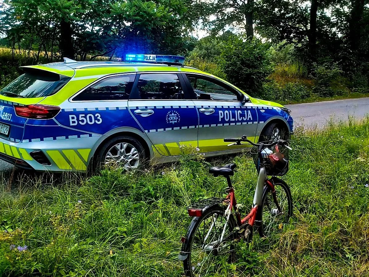 Miał blisko promil i jechał rowerem. Dostał 2500 zł mandatu