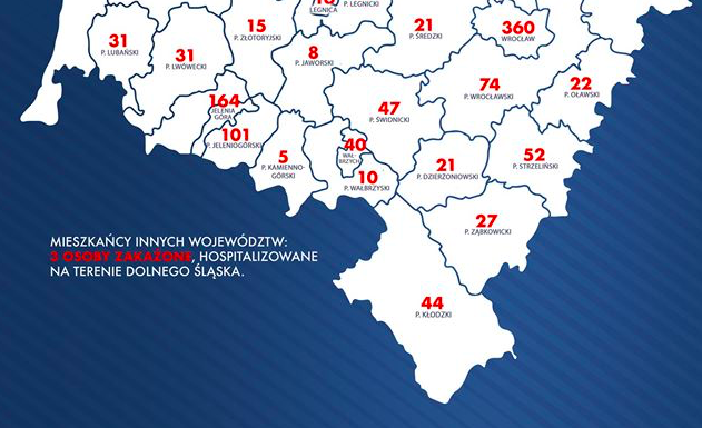 27 przypadków koronawirusa w powiecie - Zdjęcie główne