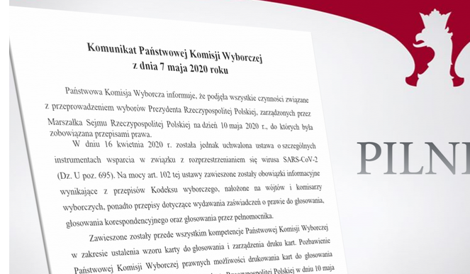 Oficjalnie: wybory nie mogą się odbyć - Zdjęcie główne