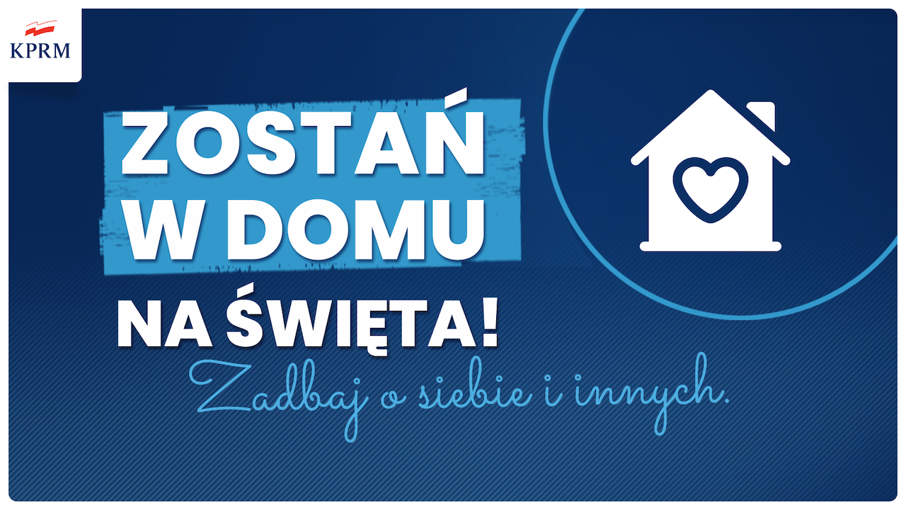 Zostańmy w te święta w domach - Zdjęcie główne