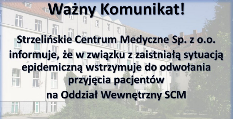 Pogotowie i oddział wewnętrzny w Strzelinie zamknięte - Zdjęcie główne