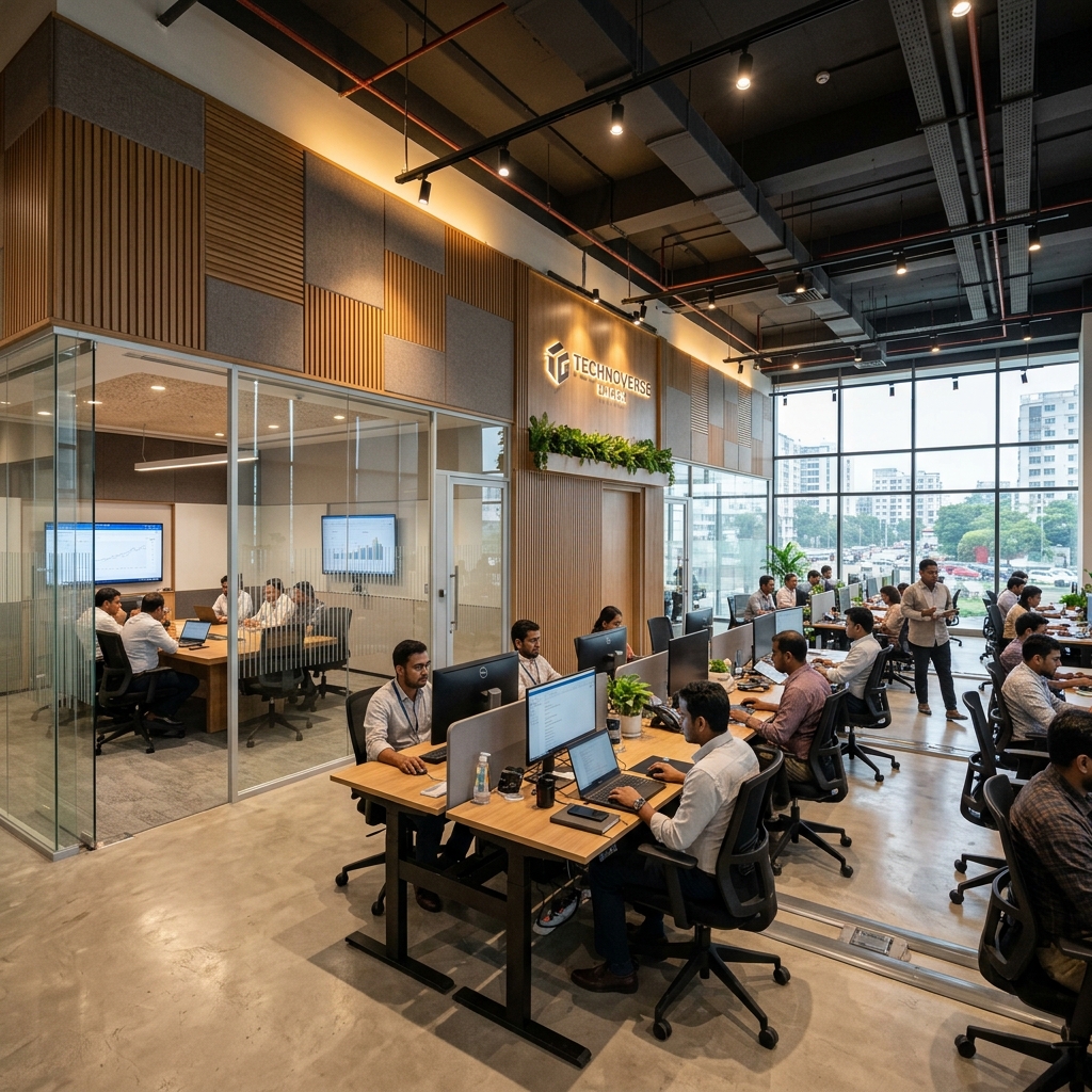 Corporate Office Interior Fit-outs in Banani