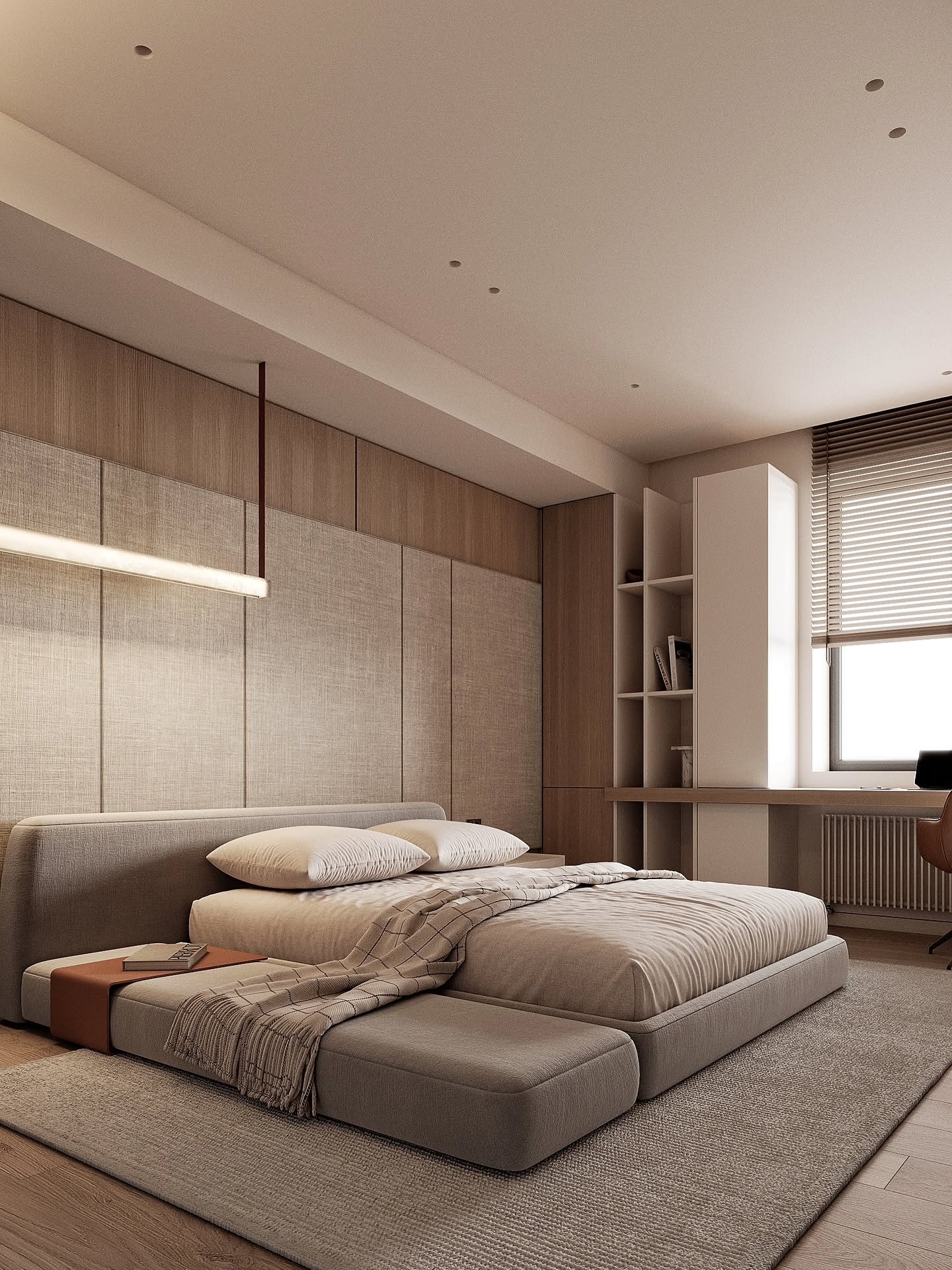 Sanfte Harmonie im Schlafzimmer: Dein Ruhepol für modernen Minimalismus