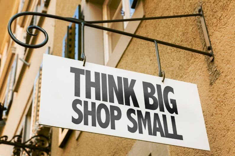 Think Big. Shop Small. 