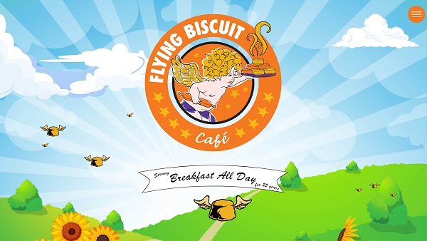 The Flying Biscuit Franchise Logo