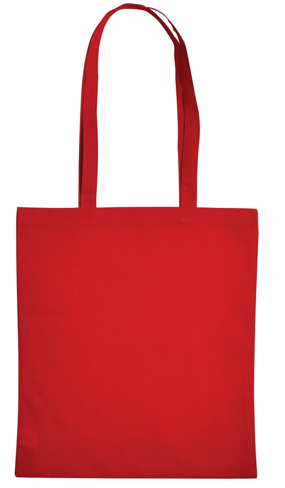 Katoenen tas met lange hengsels Katoenen tas met lange hengsels