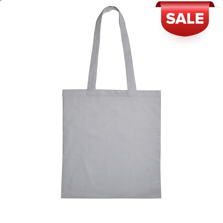 Katoenen tas met lange hengsels Katoenen tas met lange hengsels