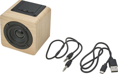 Houten speaker