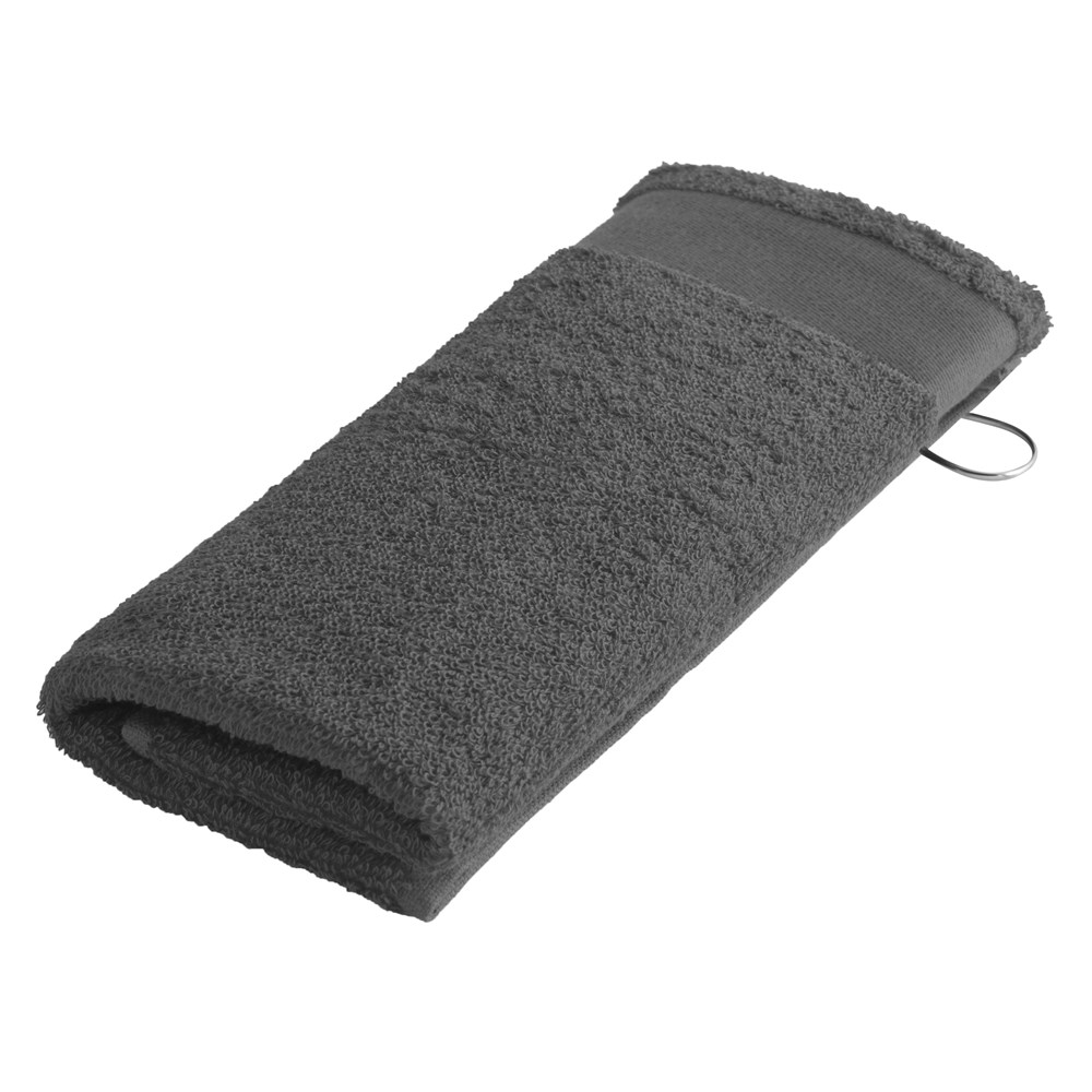Sophie Muval Golfhanddoek met clip, met een band Sophie Muval Golfhanddoek met clip, met een band