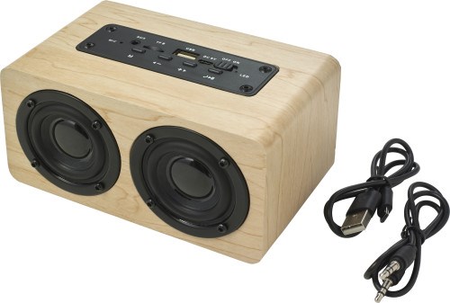 Houten speaker