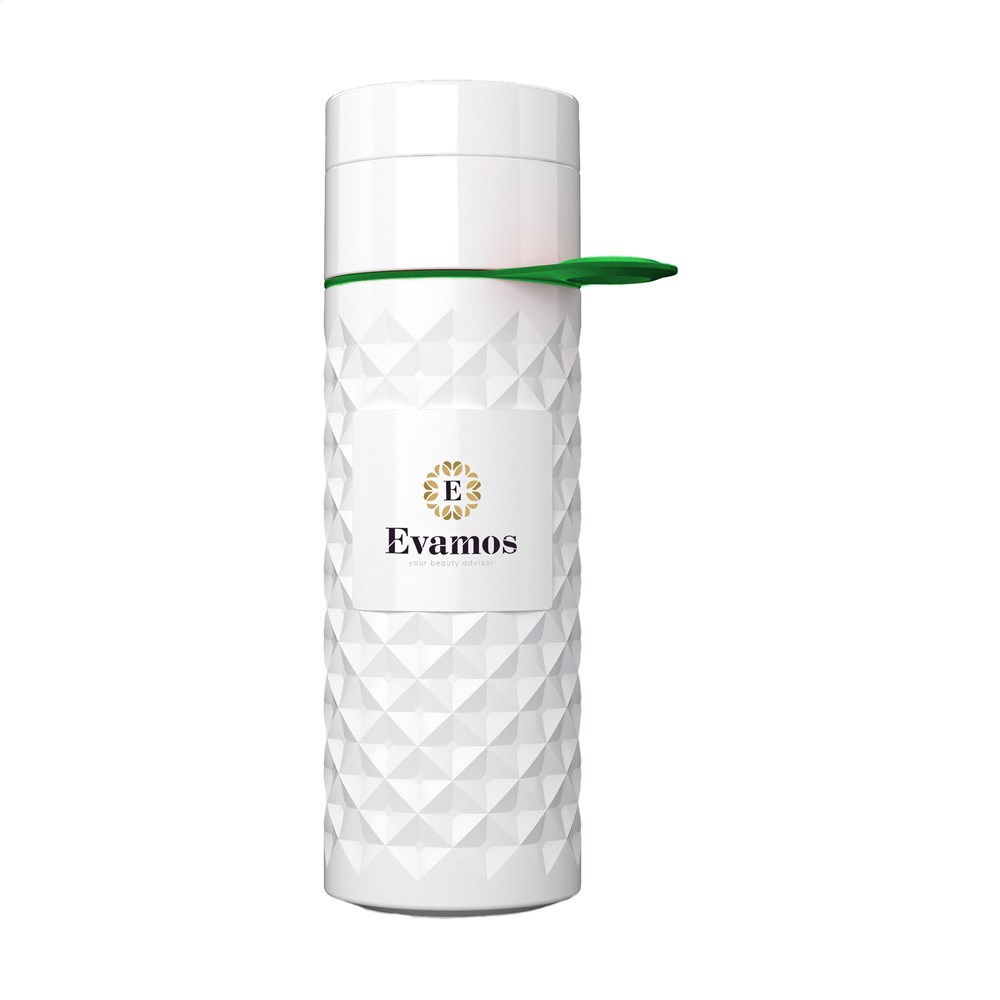 Join The Pipe Nairobi Ring Bottle White 500ml waterfles Join The Pipe Nairobi Ring Bottle White 500ml waterfles
