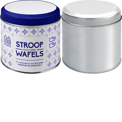 Blik voor stoopwafels