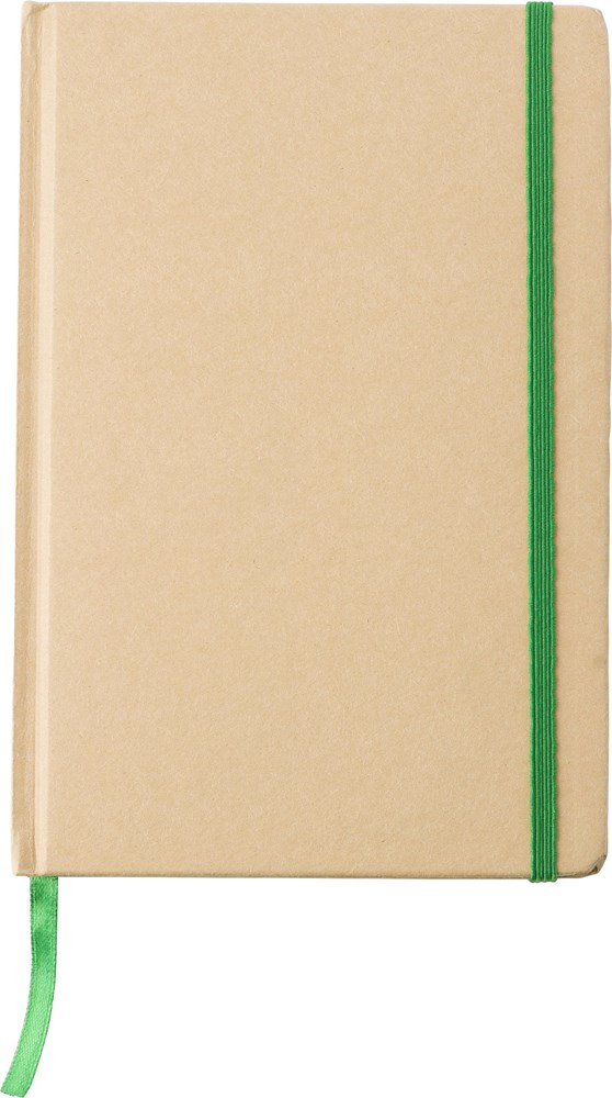 Gerecycled papier notitieboek (A5) Gianni Gerecycled papier notitieboek (A5) Gianni