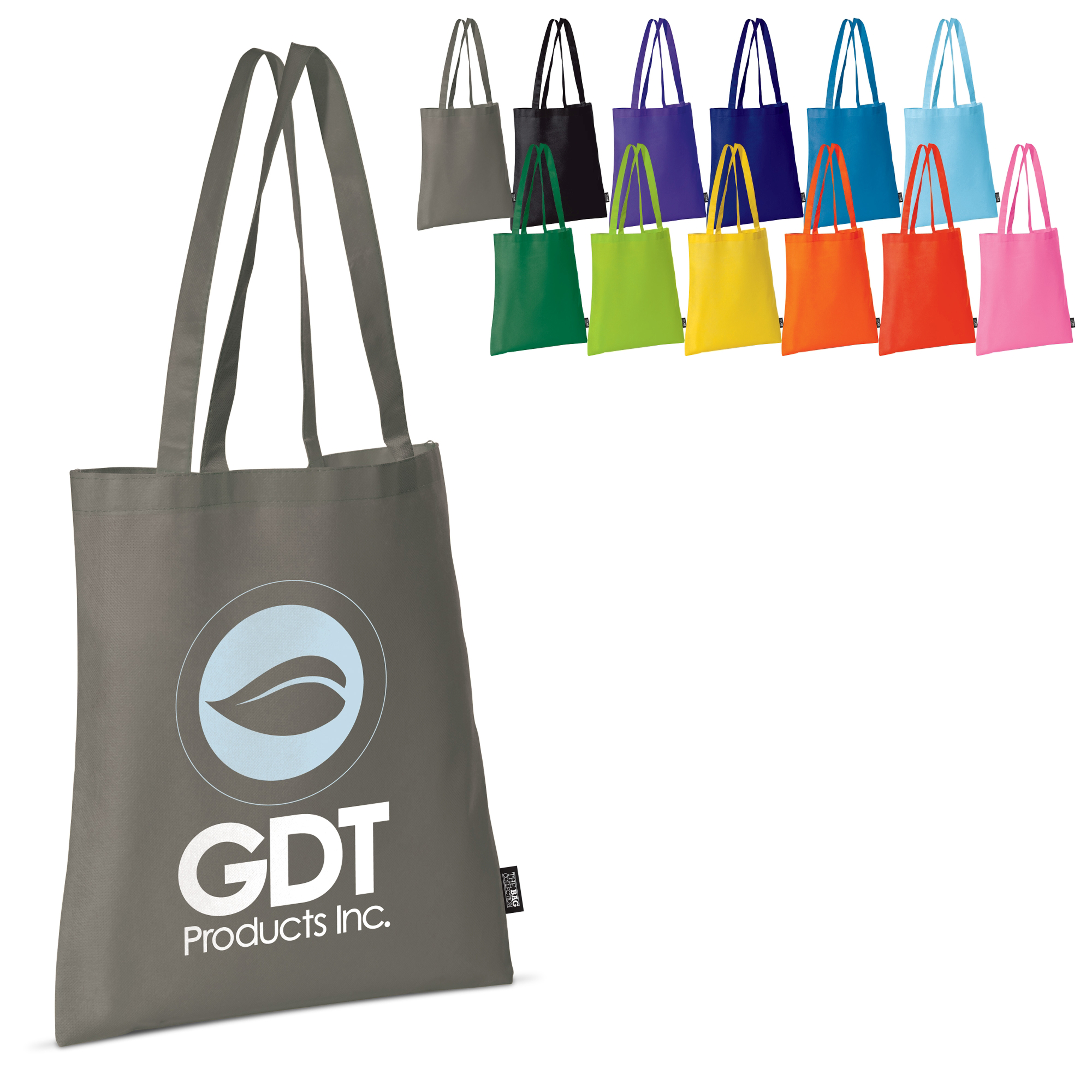 Schoudertas 38x42cm gekleurd - 75g/m² non woven Schoudertas 38x42cm gekleurd - 75g/m² non woven
