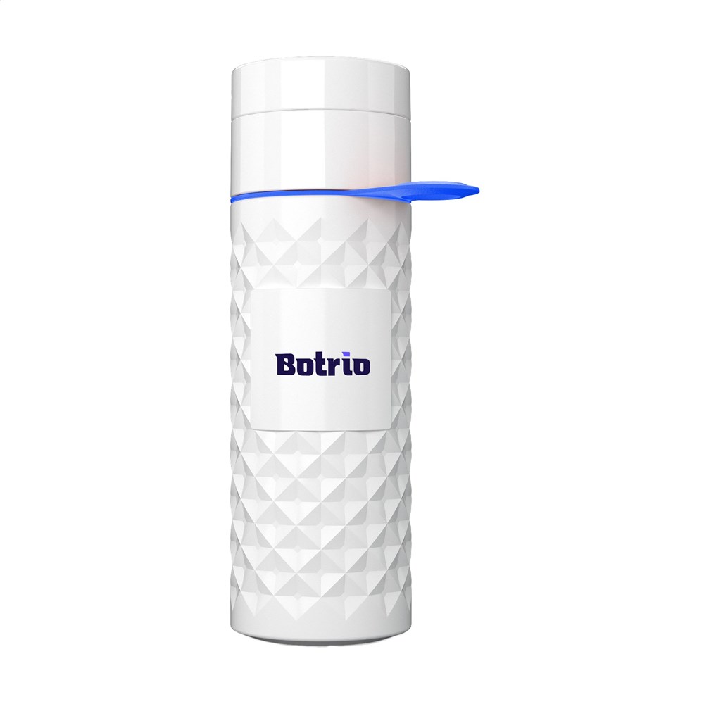 Join The Pipe Nairobi Ring Bottle White 500ml waterfles Join The Pipe Nairobi Ring Bottle White 500ml waterfles
