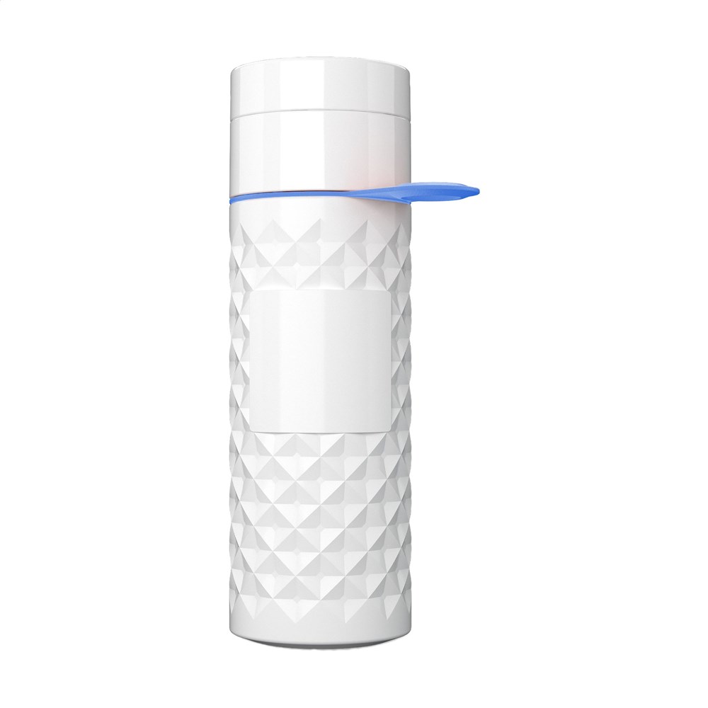 Join The Pipe Nairobi Ring Bottle White 500ml waterfles Join The Pipe Nairobi Ring Bottle White 500ml waterfles