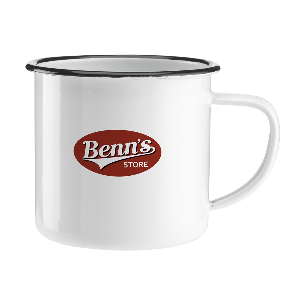 Retro Emaille Mug mok