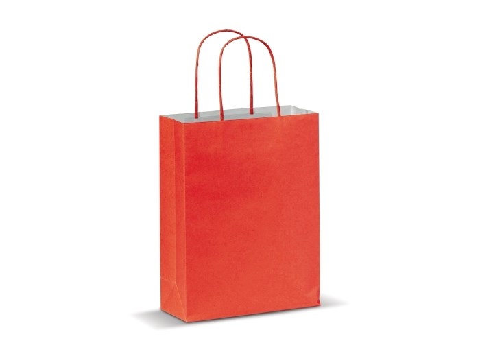 Draagtas papier klein 120g/m2 Draagtas papier klein 120g/m2