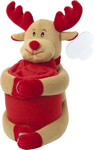 Kerstknuffel met deken